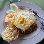 Traditionelles Nasi Goreng auf Bali